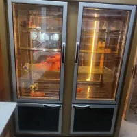 یخچال ایستاده ویترینی