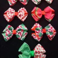 گیره یلدایی|زیورآلات و اکسسوری|ابریشم, |دیوار