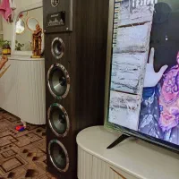 اسپیکر ایستاده، دو قلو، در حد نو با کارتون|سیستم صوتی خانگی|شیراز, ده پیاله|دیوار