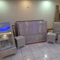 سرویس خواب جذابMDF// رونیکا+&کد450|تخت و سرویس خواب|بم, |دیوار