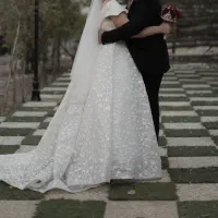 فروش لباس عروس شخصی دوز سایز بین ۳۸ تا ۴۸