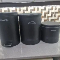 سطل برنج و سطل زباله و سطل قند