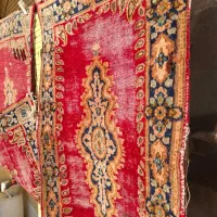 ۲قالیچه دست باف پاخورده فروشی|کلکسیون اشیاء عتیقه|کرمان, |دیوار
