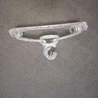 چوب لباسی کریستال و چوب کار سفید نشکن