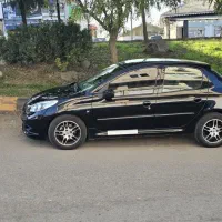 207 مدل 1402 مشکی آبنوس|خودرو سواری و وانت|لاهیجان, حزین|دیوار