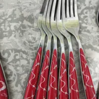 سرویس قاشق چنگال و کارد و چنگال یونیک زد زنگ