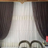 پرده تور گلدار و کناره ها تور اسپورت فقط ۳۹۰۰