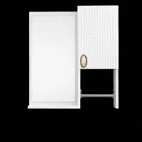 کمد و آینه روشویی معلق مستقیم از تولیدی (بدون سنگ)|لوازم سرویس بهداشتی|ماکو, |دیوار