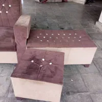 مبل ۷نفره|مبلمان خانگی و میز عسلی|صومعه‌سرا, |دیوار