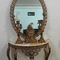 اینه و شمعدان وساعت