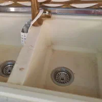 سینک گرانیتی|آب‌چکان و نظم‌دهنده ظروف|تهران, شهرآرا|دیوار