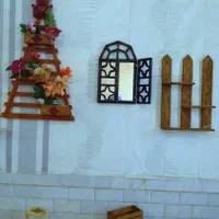 ساخت شلف گلدان دیواری و زمینی|کتابخانه، شلف، قفسههای دیواری|کاشان, سرفره و صدره|دیوار