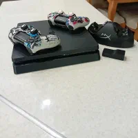 کنسول PS4 دو دسته در حد نو|کنسول، بازی ویدئویی و آنلاین|محمدشهر, همایون ویلا|دیوار