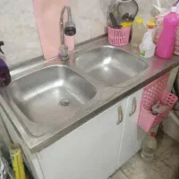 کابینت سینک آبچکان و شیرآلات|آب‌چکان و نظم‌دهنده ظروف|قم, بکایی|دیوار