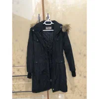 کاپشن و بارانی دخترانه بلند مشکی