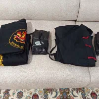 لباس کنگ فو  دو دست همراه دستکش و ساق پا