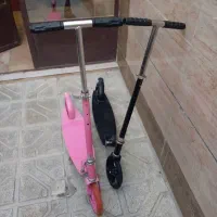 اسکوتر صورتی حرفه ای زیبا|دوچرخه، اسکیت، اسکوتر|مشهد, نرگس (شهرک غرب)|دیوار