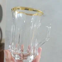 استکان لب طلاورساچه وساده نونو|ظروف سرو و پذیرایی|قم, قلعه کامکار|دیوار