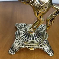 جا دستمال رومیزی  برنجی و اسب|صنایع دستی و سایر لوازم تزئینی|تهران, خاک سفید|دیوار