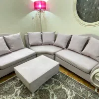 مبل ۹ نفره ال صورتی
