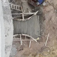 مشاوره طراحی واجرای انواع پله گرد بتنی|خدمات پیشه و مهارت|رشت, بیجارپس|دیوار