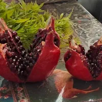 فروش تکی و عمده انار دکوری شب یلدا چهار قاچ|صنایع دستی و سایر لوازم تزئینی|تهران, خانی آباد نو شمالی|دیوار