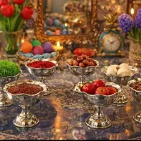 اقساطی هفت سین مس با چک صیادی