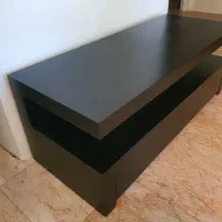 میز تلویزیون چوبی مشکی|میز تلویزیون|لواسان, |دیوار