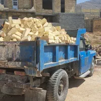 نخاله ناخاله ماسه06شسته بیس خاک سنگ نمک
