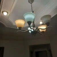 ۲عدد لوستر ۵ شاخه در حد نو