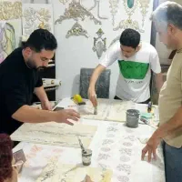 آموزش میکروسمنت و پتینه|صنایع دستی و سایر لوازم تزئینی|رشت, نظری|دیوار