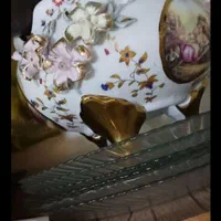 شیرینی خوری سوفله پارچ شکلات خوری چینی استکان پایه|ظروف سرو و پذیرایی|اندیشه, اندیشه فاز ۱|دیوار