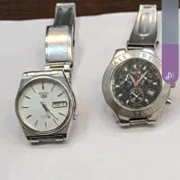 فروش ساعت سیکو نبضی  ژاپنی و ساعت ۳ موتوره بیفورا