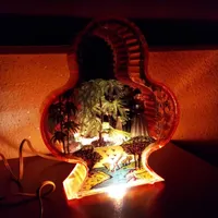 چراغ شبخواب کلکسیونی|چراغ خواب و آباژور|گمیشان, |دیوار
