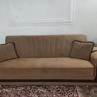 مبل ۵نفره تختشو وباکسدار همراه با غذاخوری۴ نفره