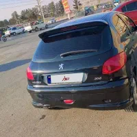 206 کاملا سالم تخفیف بسیار جزیی پای معامله