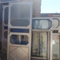 درب و پنجره آلومینیوم سالم و تمیز|مصالح و تجهیزات ساختمان|شاهرود, |دیوار