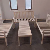 نیمکت و میز باغی