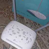 مودم tp-link v5 کاملا سالم نو 300mbps با گارانتی