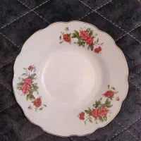 چینی گل سرخی پلوخوری خورشت خوری نو نو|ظروف سرو و پذیرایی|اصفهان, تخت فولاد|دیوار