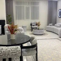 پرده منیمال پانچ حریر|پرده، رانر، رومیزی|تهران, باغ فیض|دیوار