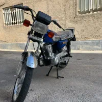 فروش موتور هندا ۱۲۵مزایده پلاک قدیم