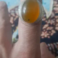 انگشتر عقیق یمانی شجر پرتقالی آب دار|جواهرات|ورامین, ورامین|دیوار