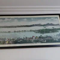 تابلوی ابریشمی ژاپنی