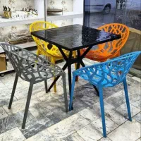 صندلی پلاستیکی‌ کافه تینا12|میز و صندلی غذاخوری|تهران, سلسبیل شمالی|دیوار