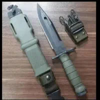چاقو آمریکایی m9  معاوضه با انگشتر عقیق سرخ یمنی|کلکسیون اشیاء عتیقه|کرمانشاه, |دیوار