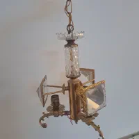 لوستر های فانتزی ۳شاخه|لوستر و چراغ آویز|کرمان, |دیوار