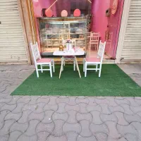 ۹ عدد صندلی و ۱ عدد میز ۴ نفره