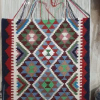 گلیم دست بافت پشمی