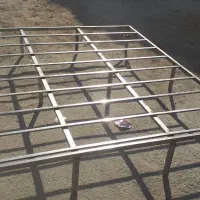 کفی تخت ثابت تمام فلزی رنگ کوره ای کد ۲۰۰۹۰